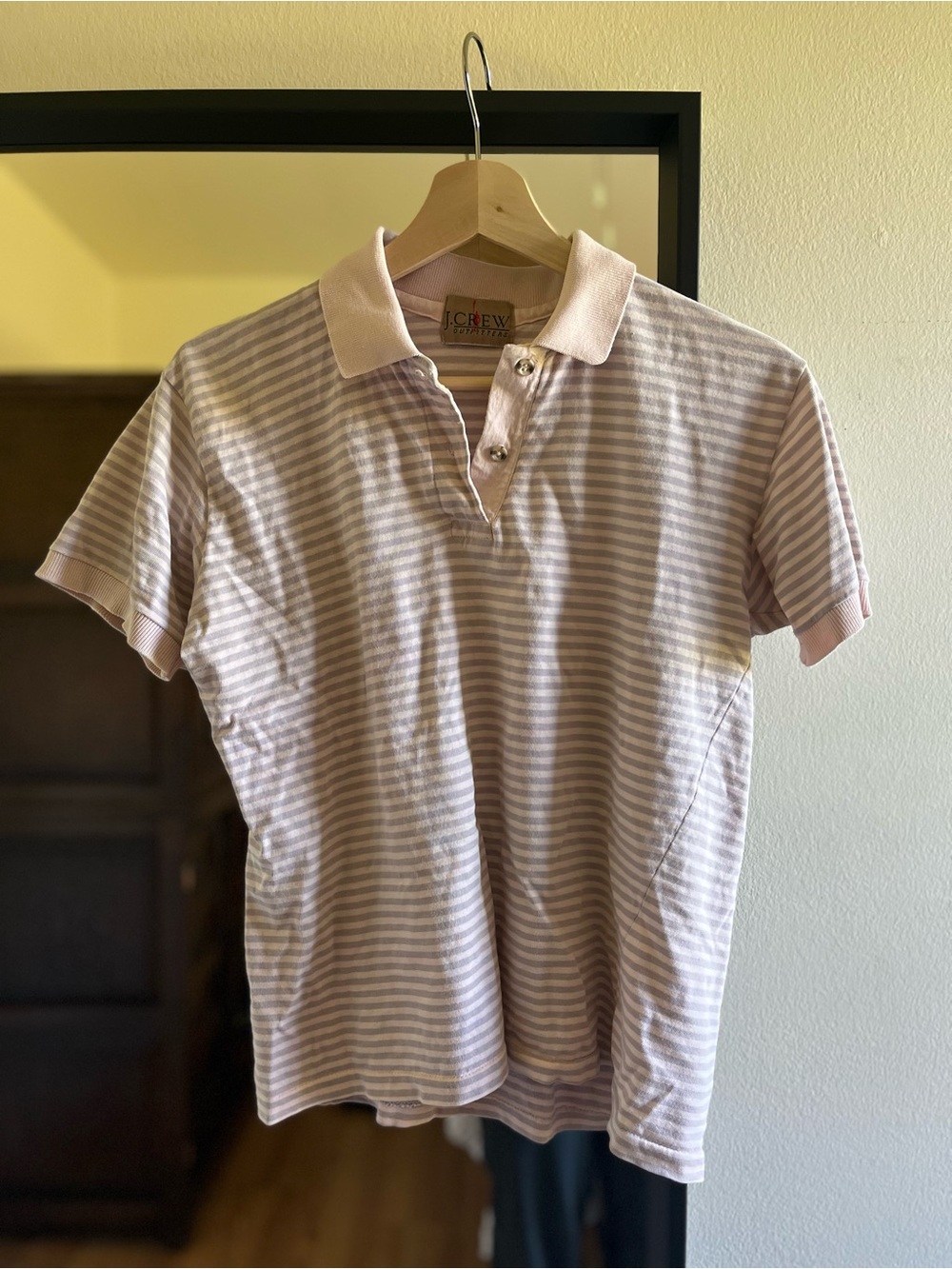 J.Crew. Vintage Striped Polo Shirt